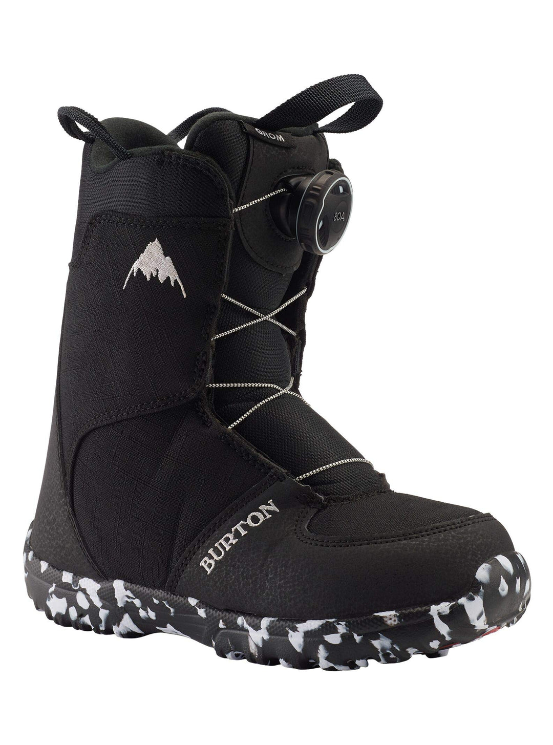 Burton Kinder Grom Boa Snowboard Boot, Black, 2K