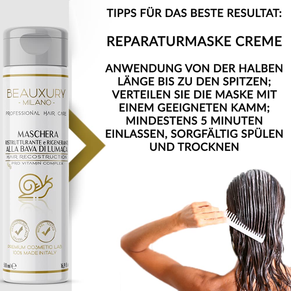 Fachmann Haarkur - Regenerierend, Wachstumsfördernd & Sofortige Haar Reparatur - Shampoo + Condition