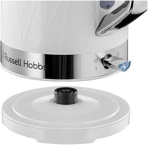 Russell Hobbs Structure 28080-70 Wasserkocher, 2400 W, 1.7 L, Weiss