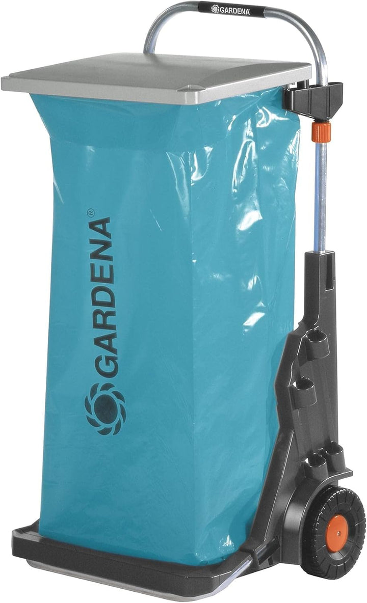 Gardena Gartenmobil: Vielseitiger Transportwagen für den Garten, mit integrierter Sackkarre, rasensc