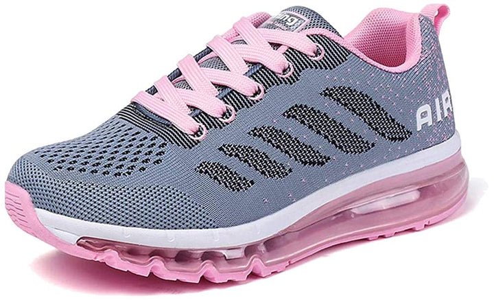 frysen Herren Damen Sportschuhe Laufschuhe mit Luftpolster Turnschuhe Profilsohle Sneakers Leichte S