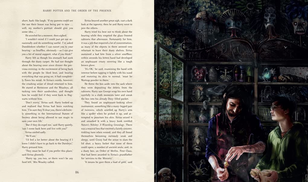 Harry Potter and the Order of the Phoenix: Illustrated Edition (Harry Potter, 5), Gebundenes Buch