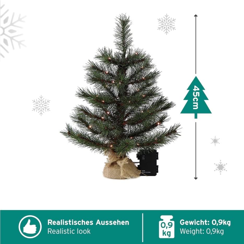 Gartenpirat Künstlicher Weihnachten Baum – Christbaum künstlich klein – Künstlicher Weihnachtsbaum 4