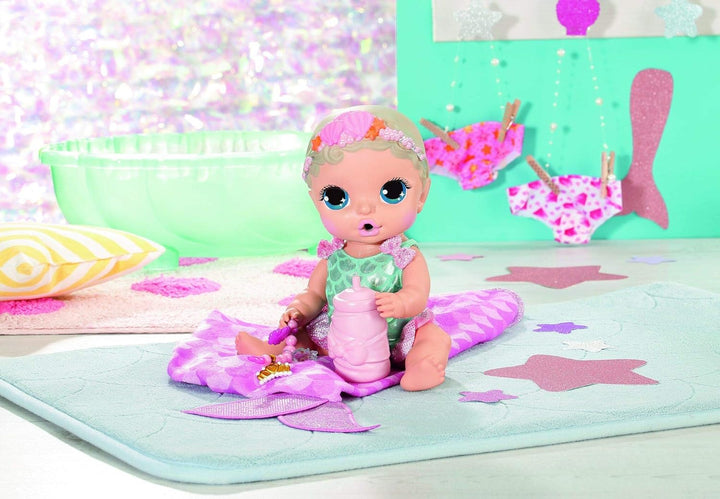 BABY born Surprise Mermaid Surprise Spielzeug Puppe - Einfach für kleine Hände, kreatives Spielen fö