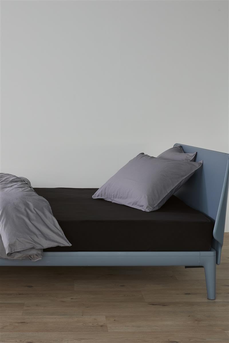 Beddinghouse Jersey Topper-Spannbettlaken / 160*200/210 cm / Schwarz