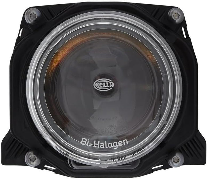 HELLA - Halogen/FF/DE-Hauptscheinwerfer - 90mm Performance - für u.a. Mercedes-Benz Unimog U300/3000