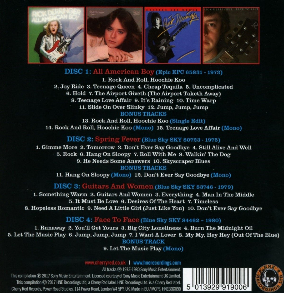 Joy Ride-Solo Albums 1973-1980, Audio-CD