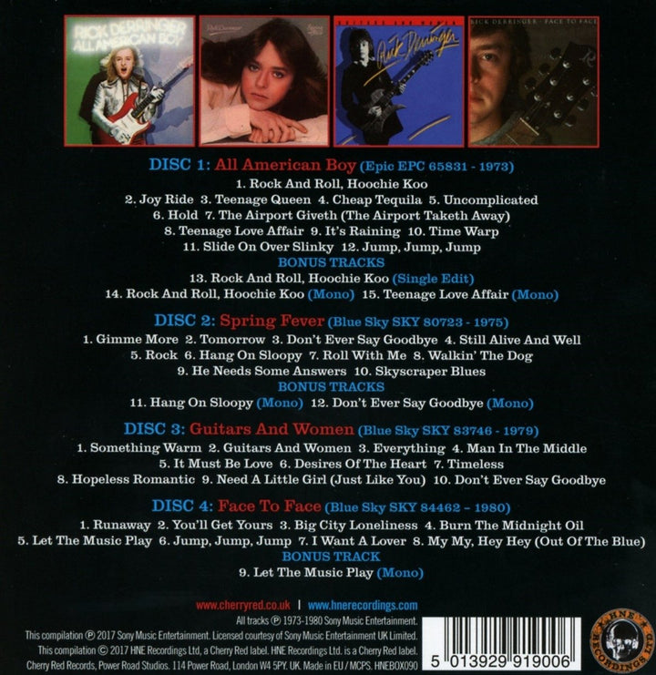 Joy Ride-Solo Albums 1973-1980, Audio-CD