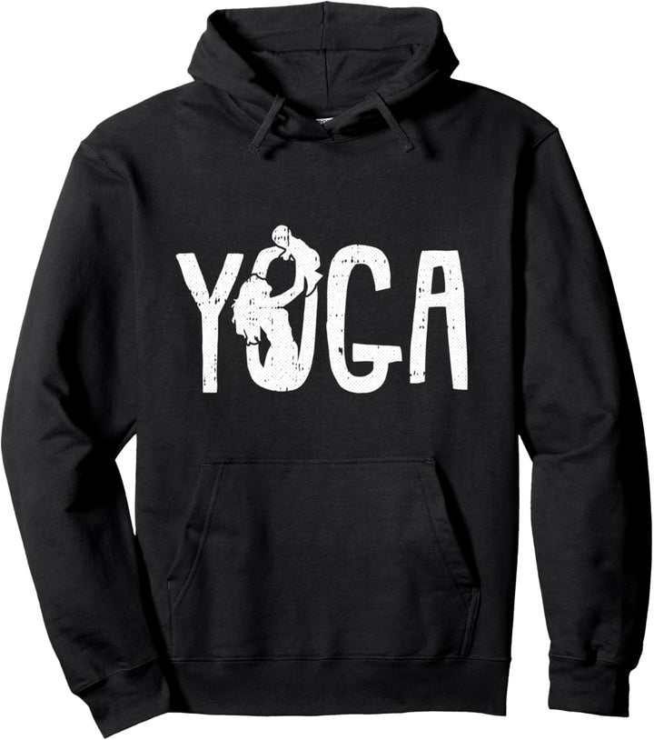 Yoga Mom Cool Workout Mama Mommy Momma Frau Mutter Pullover Hoodie