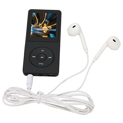 MP3-Player MP4-Player, MP3-Musik-Player mit Lautsprecher FM-Radio-Kopfhörer, Tragbarer Verlustfreier