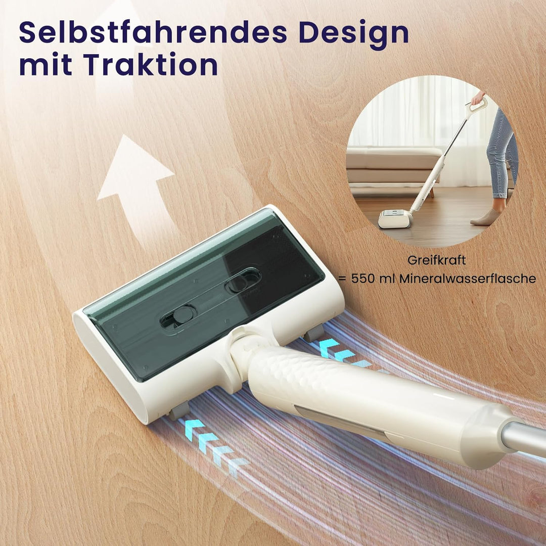 LEFANT Nass Trockensauger mit Akku, Selbstreinigung Flaches Design 170 °,Nass- und Staubstaubsauger