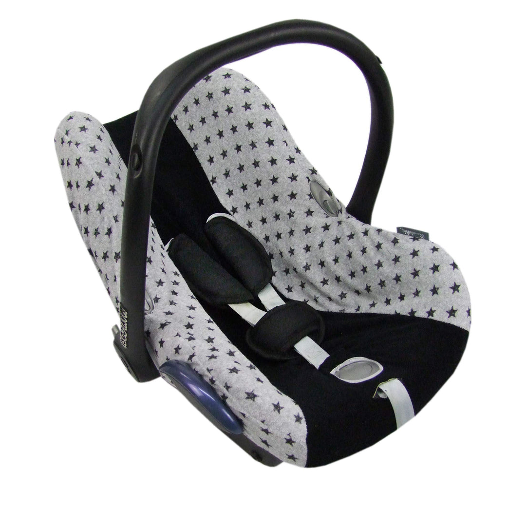 BAMBINIWELT Sommerbezug, Schonbezug, Bezug aus FROTTEE kompatibel mit Maxi Cosi CABRIOFIX STERNE (sc