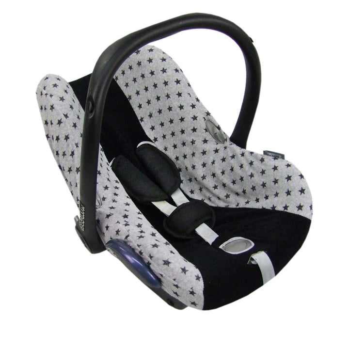 BAMBINIWELT Sommerbezug, Schonbezug, Bezug aus FROTTEE kompatibel mit Maxi Cosi CABRIOFIX STERNE (sc