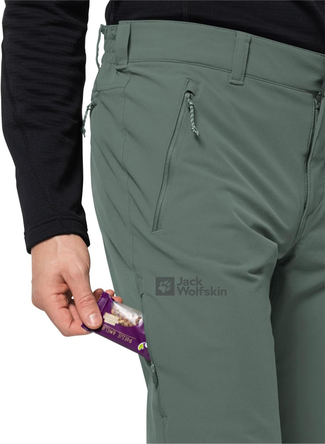 Jack Wolfskin Herren Wanderhose Activate Xt Pants M 50 Kurz Hedge Green, 50 Kurz Hedge Green