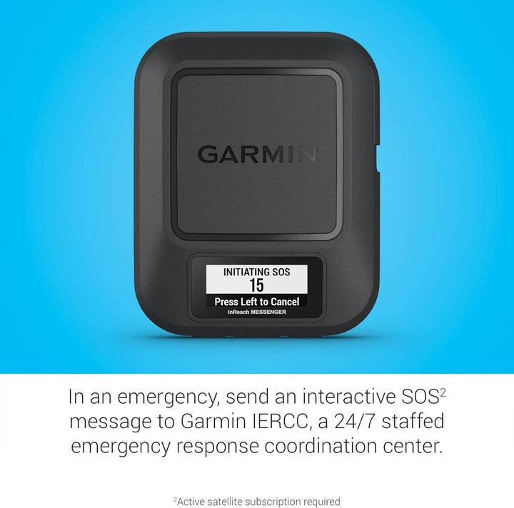 Garmin inReach® Messenger-Hand-Satellitenkommunikator, globales Zwei-Wege-Messaging