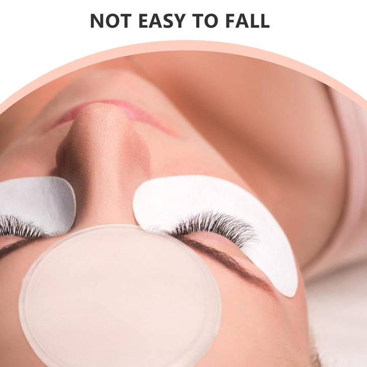 Zerodeko 5 Stück Silikonpad für Wimpern Runde Transparente Silikon Wimpernpalette Antistatisch für W