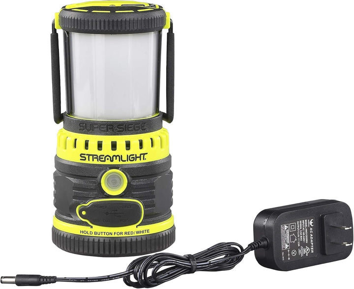 STREAMLIGHT Unisex-Adult SUPERSIEGE AMARILLA Con CARGADOR INTERNACIONAL, Amarillo, Standard