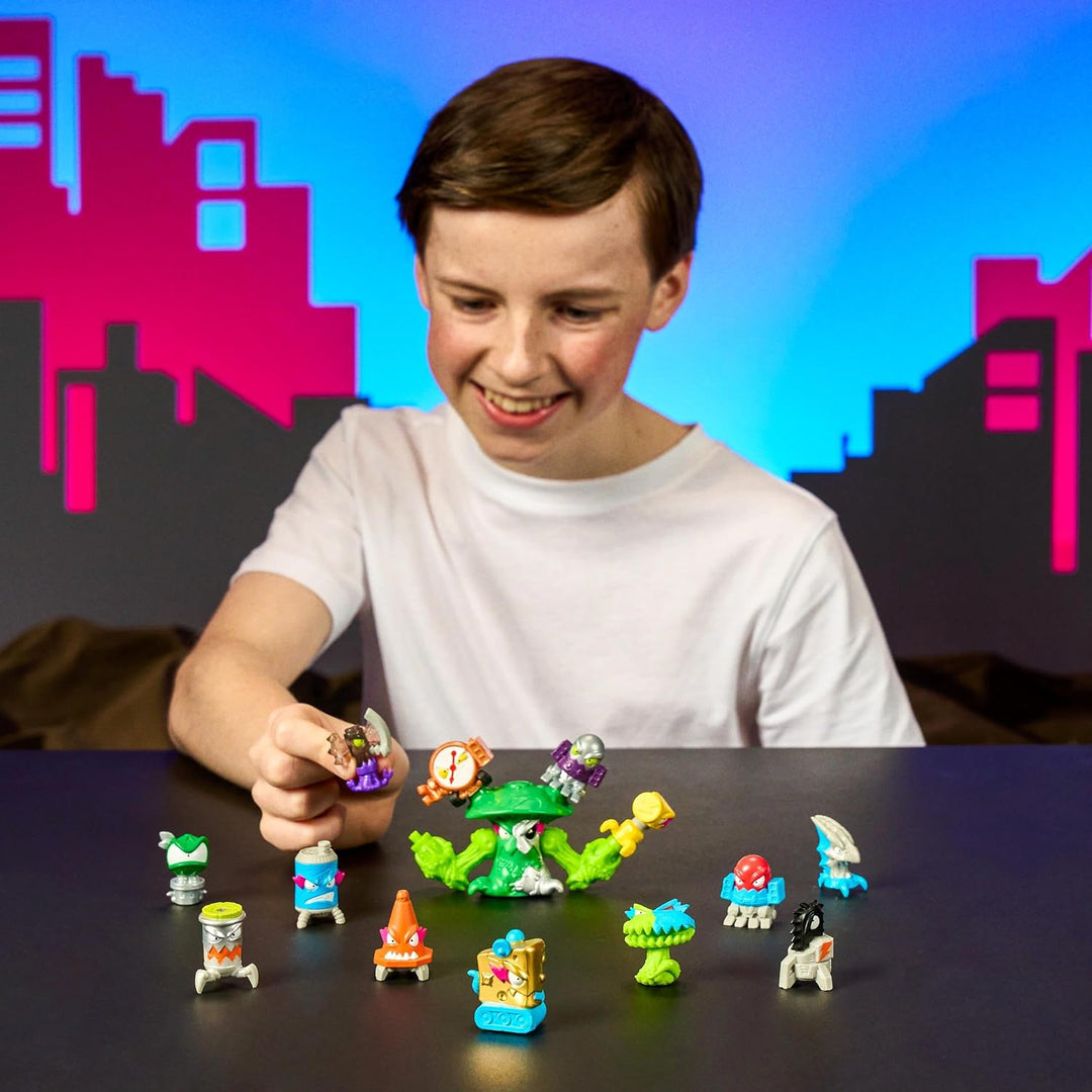 MrBeast Lab Swarms Mega‑Tech Serie: Verlasse das Labor und bereite Dich auf den Kampf vor. Sammle üb