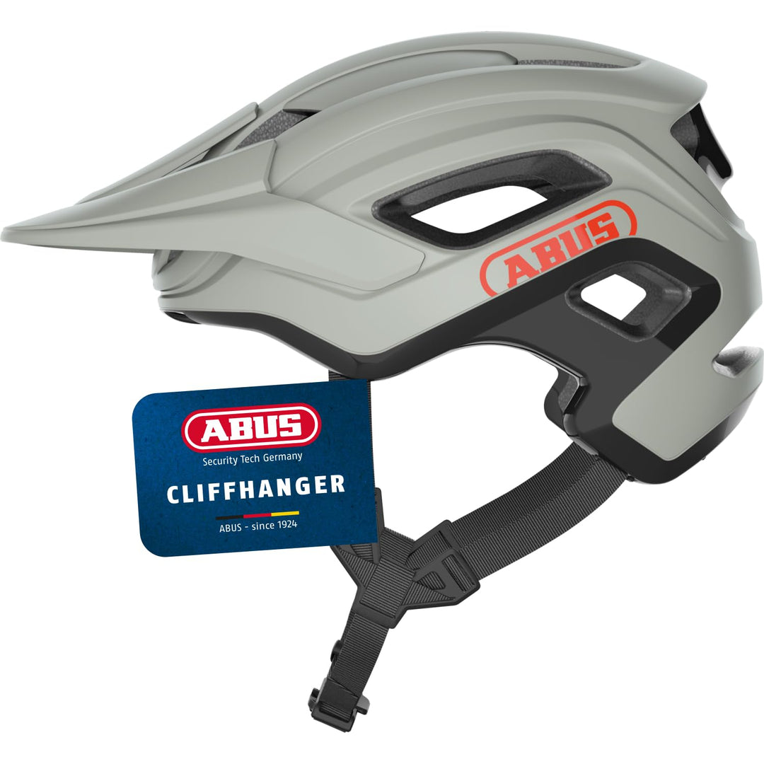 ABUS MTB-Helm Cliffhanger - Fahrradhelm für anspruchsvolle Trails - mit grossen Lüftungsöffnungen &amp;