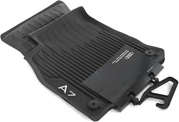 Audi 4K8061501041 Allwetterfussmatten 2-teilig vorn Premium Fussmatten Gummimatten, schwarz