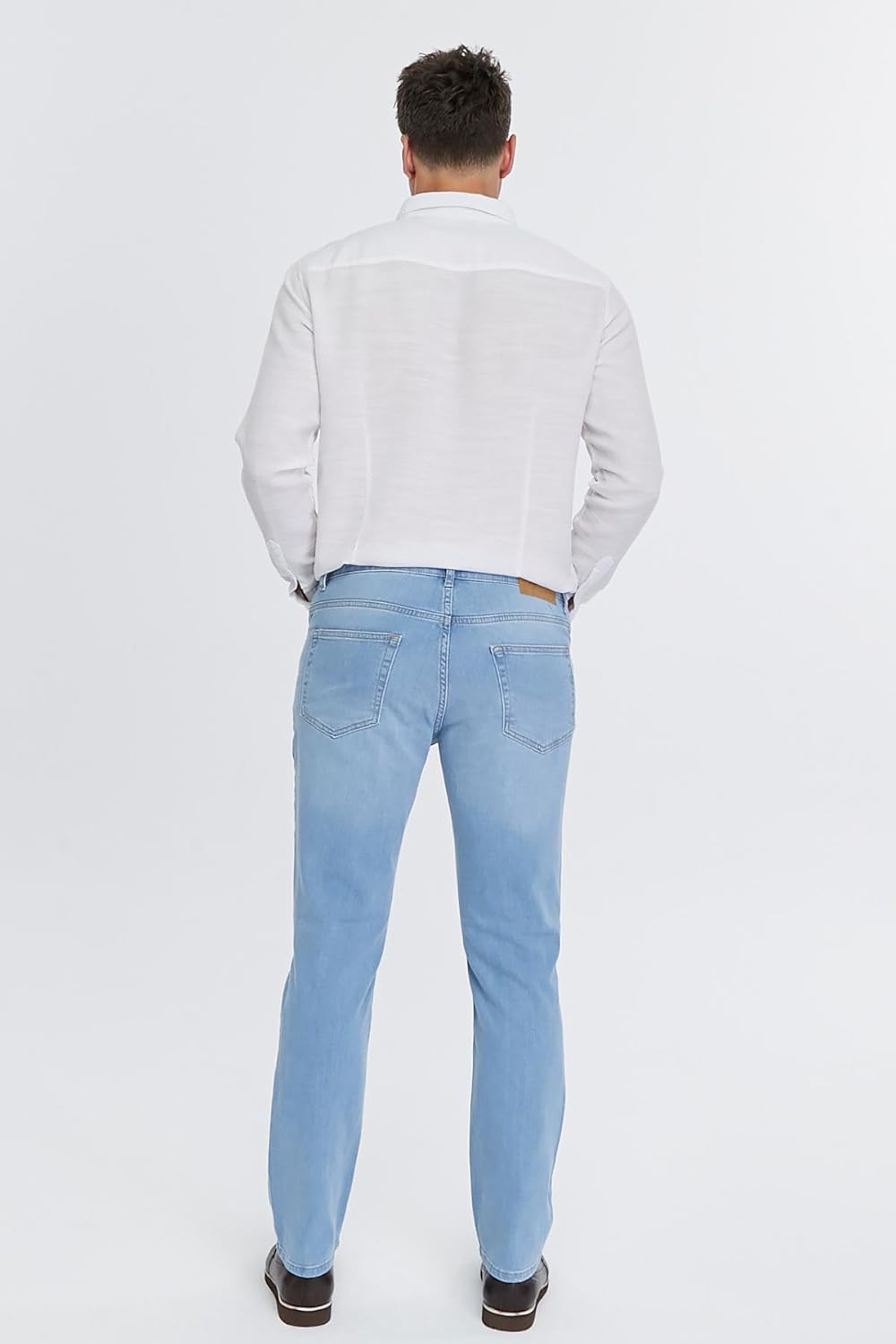 CEDY DENIM - Herren Jeans Regular Fit, Stretch Jeanshose, Herren High Waist, Straight Cut, Basic Was