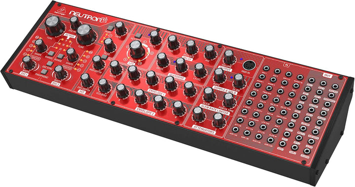 Behringer NEUTRON Paraphonic Analog and Semi-Modular Synthesizer with Dual 3340 VCOs, Multi-Mode VCF