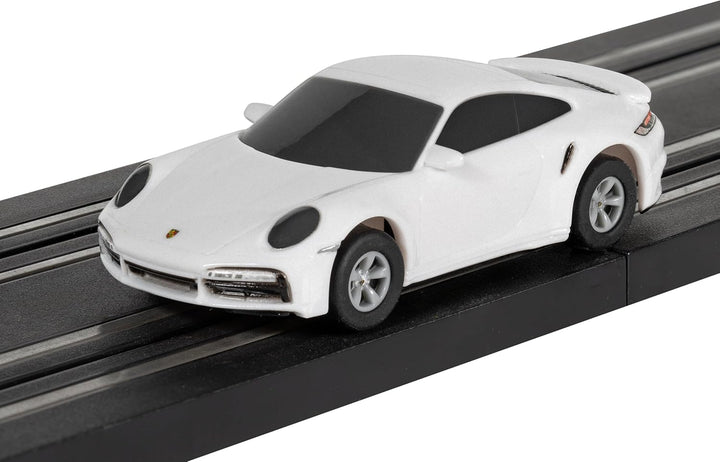 Porsche 911 Turbo Slotcar, weiss