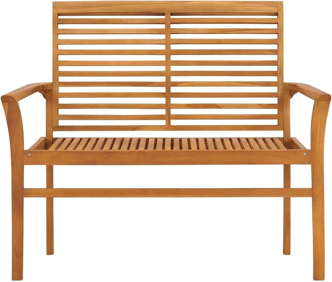 Gecheer Gartenbank Parkbank Sitzbank Holzbank Terrassenbank Balkonbank Gartenmöbel Bank für Balkon,