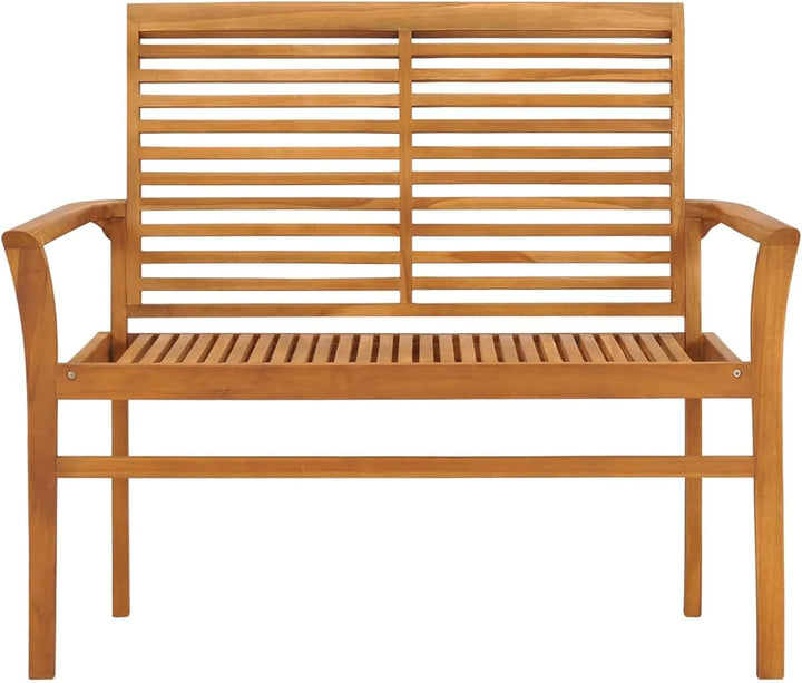 Gecheer Gartenbank Parkbank Sitzbank Holzbank Terrassenbank Balkonbank Gartenmöbel Bank für Balkon,