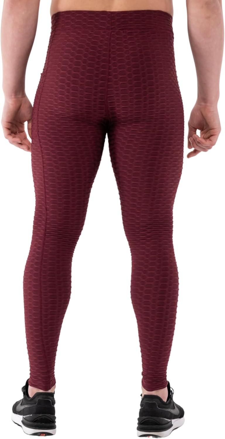 Kapow Meggings für Herren 'Supreme Range': Deluxe Kompressionsleggings mit Taschen für Streetstyle,