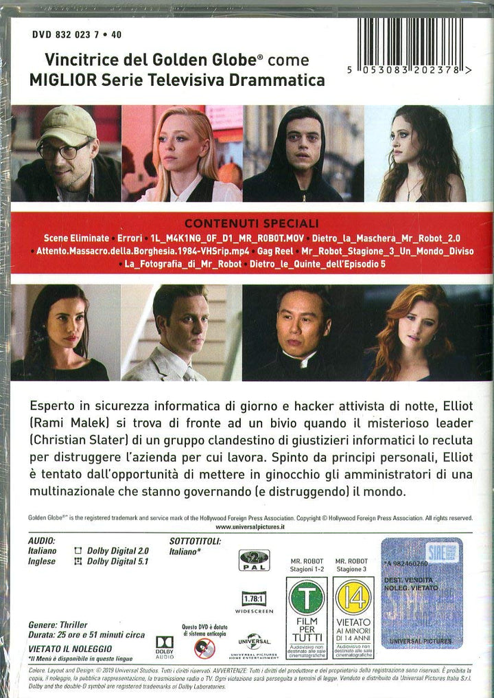 Mr Robot - St.1-3 (Box 10 Dv), DVD
