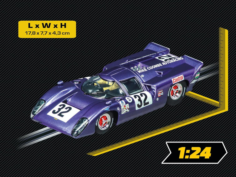 Carrera - 20023973 - Carrera Digital 124 I Lola T70 MKIIIb “No.32” I Auto für Rennbahn | Rennbahnen