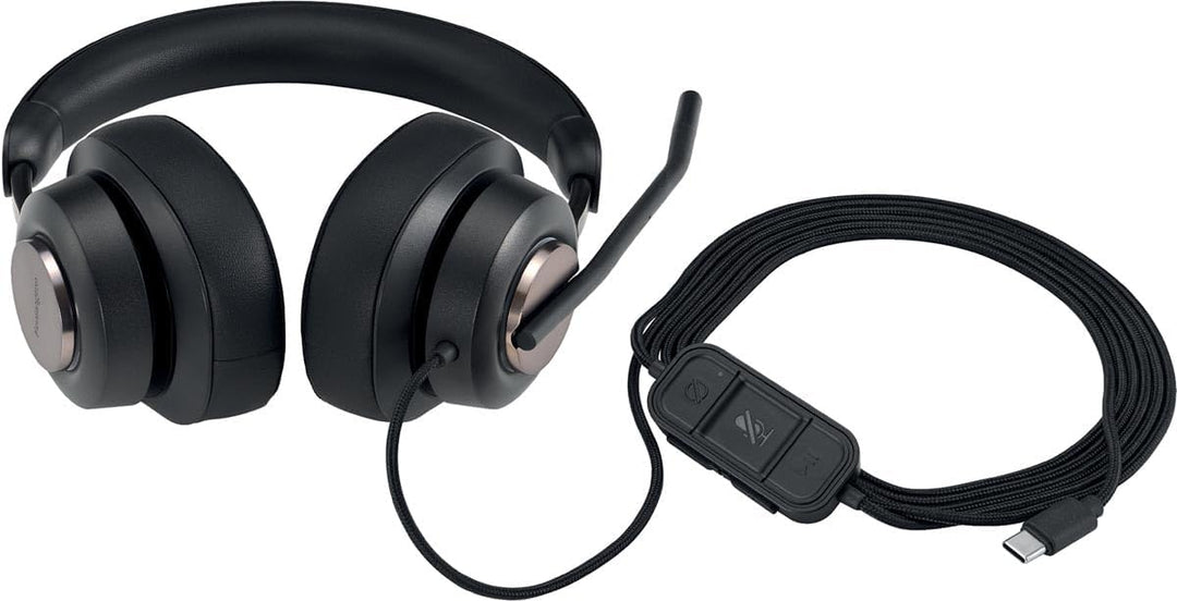 Kensington H2000 Over-Ear USB-C Kopfhörer mit Mikrofon, Windows- und Mac-kompatibel, Noice Cancellin