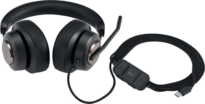 Kensington H2000 Over-Ear USB-C Kopfhörer mit Mikrofon, Windows- und Mac-kompatibel, Noice Cancellin