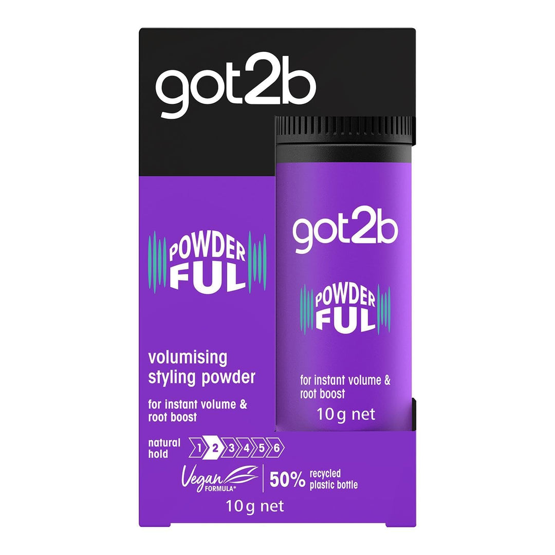 Schwarzkopf got2b POWDER'ful Volumising Styling Powder 10 g - Pack of 6 by Schwarzkopf 6 Stück, 6 St
