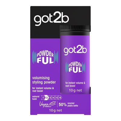 Schwarzkopf got2b POWDER'ful Volumising Styling Powder 10 g - Pack of 6 by Schwarzkopf 6 Stück, 6 St