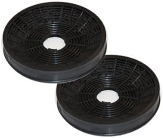 Aktivkohlefilter für Silverline AF 100 - Zubehör für Dunstabzugshaube mit Umluftbetrieb - 4 Stück (2
