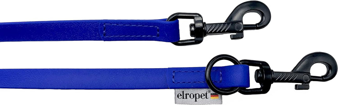 Biothane Hundeleine schwarzer Haken verstellbar für kleine Hunde/grosse Hunde 2m / 2,40m / 2,80m / 3