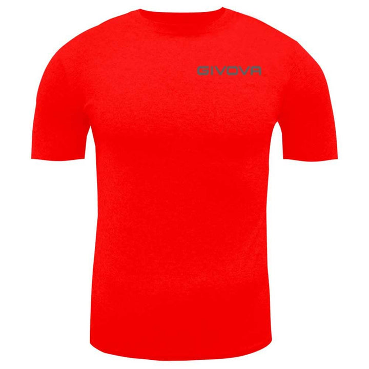Givova Corpus 2 Elastisches Ärmel-Unterhemd M/C T-Shirt M Rot, M Rot