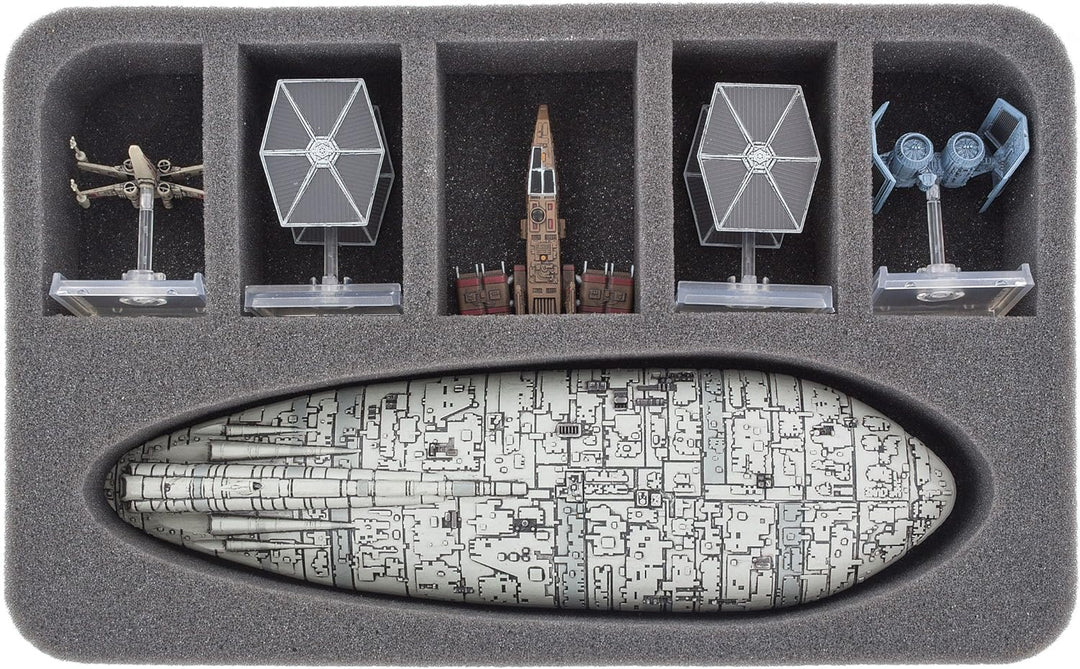 Feldherr MEDIUM Tasche Star Wars X-Wing Rebellen/Rebellentransporter, YT-2400, Falke, 15 Schiffe