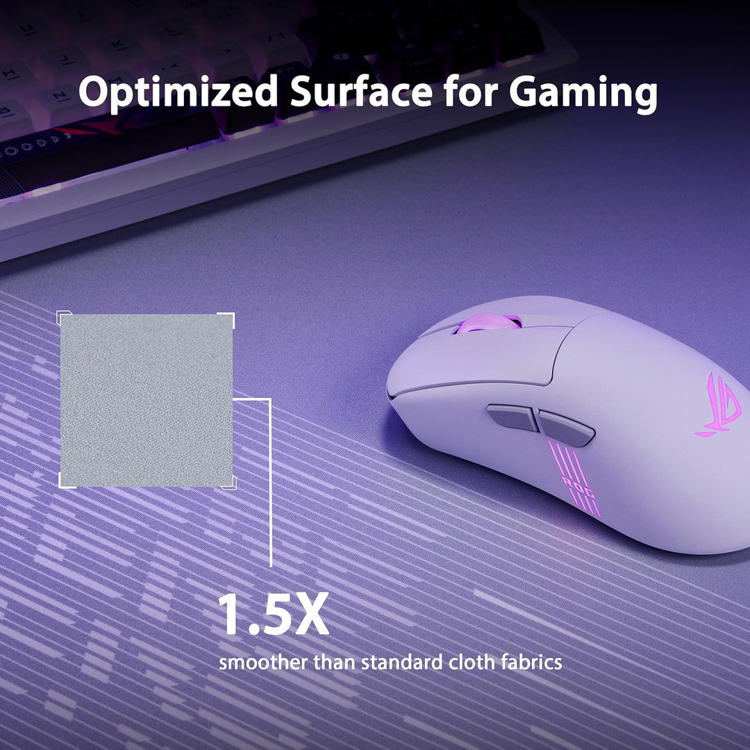ASUS ROG Scabbard II Arctic Gray XXL Gaming-Mauspad Grau