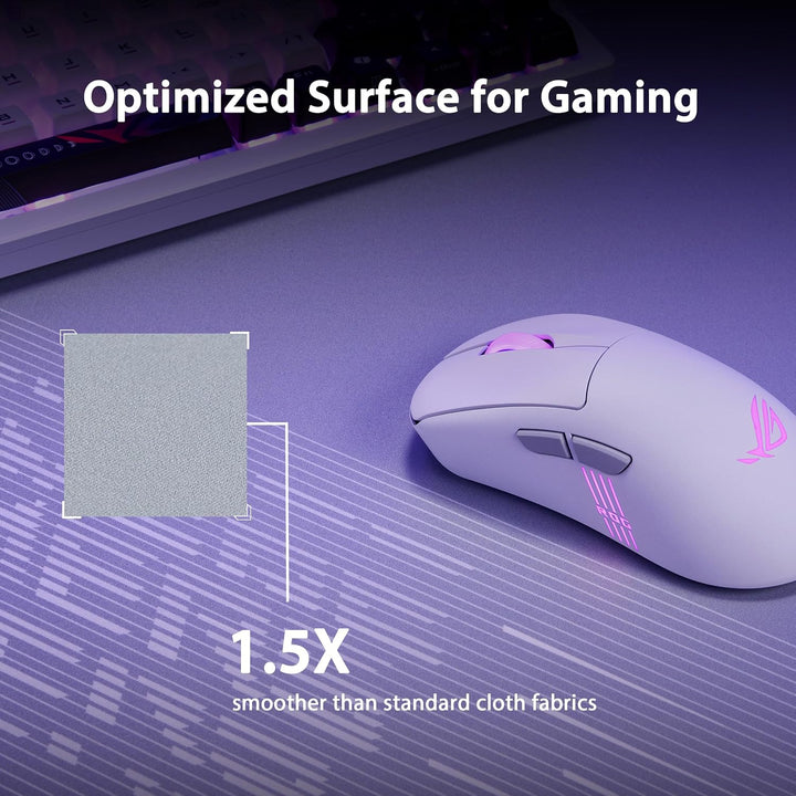 ASUS ROG Scabbard II Arctic Gray XXL Gaming-Mauspad Grau