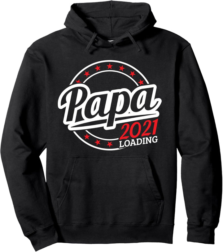 Babyparty-Geschenk Werdender Vater Papa Loading 2021 Pullover Hoodie