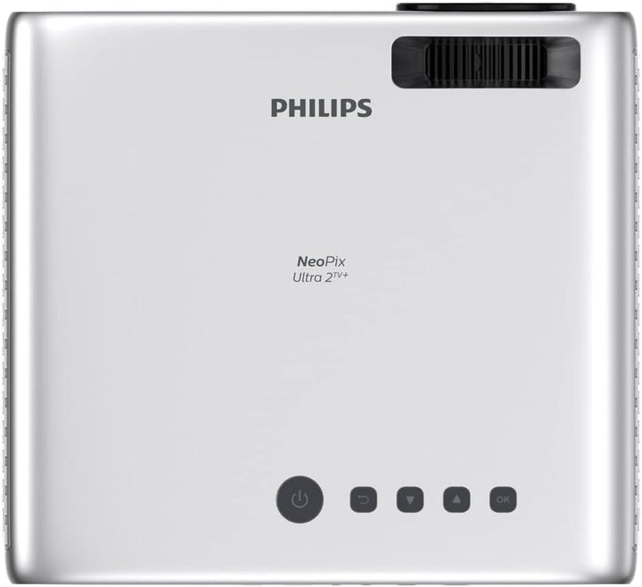 Philips NeoPix Ultra 2TV+, True Full HD 1080p Projector with Android TV, Chromecast Built-in, HDMI &