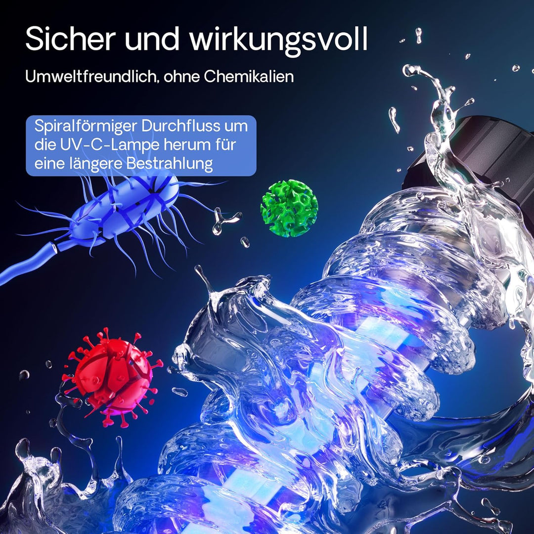 SunSun CUV-136 Teichklärer Wasserklärer Lichtfilter 36W
