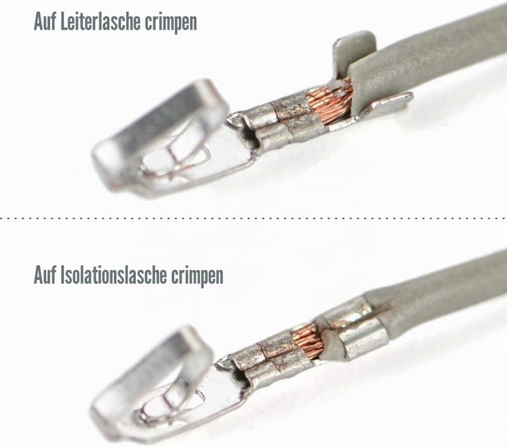 iCrimp IWS-2820M Mini-Crimpwerkzeuge, Crimpzange mit Open Barrel Funktioniert, Krimpzange mit 0,08-0