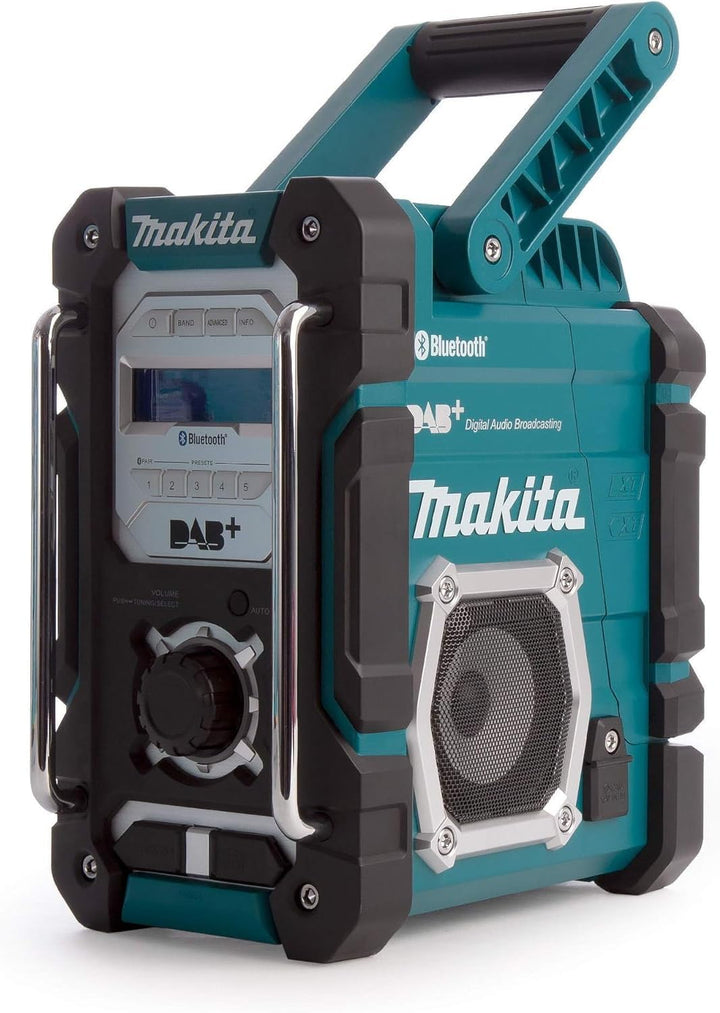 Makita DMR112 Akku-Baustellenradio 7,2 V - 18 V mit DAB+ und Bluetooth (ohne Akku, ohne Ladegerät),