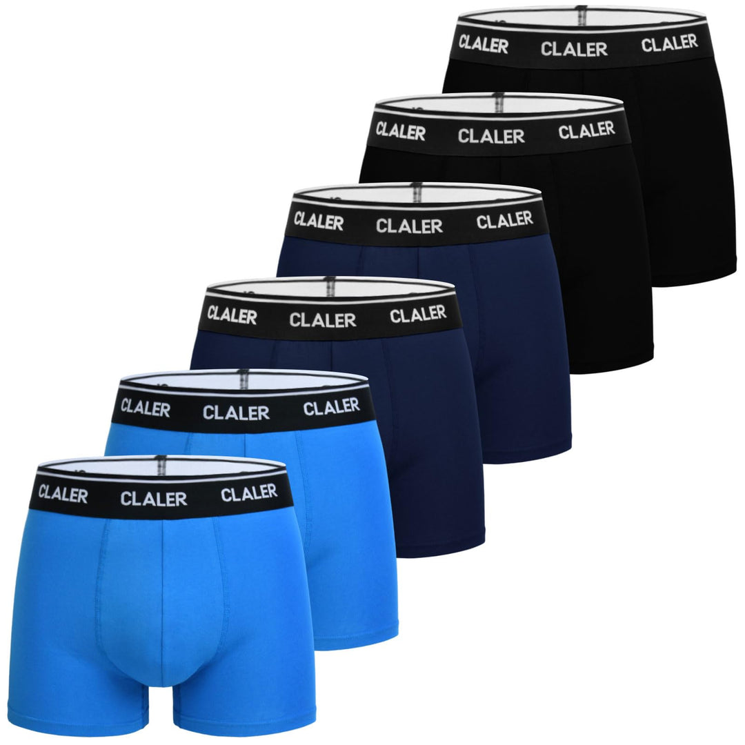 Boxershorts Herren 6er Pack Baumwolle Unterhosen Männer Retroshorts Bequeme und Atmungsaktive Men Un