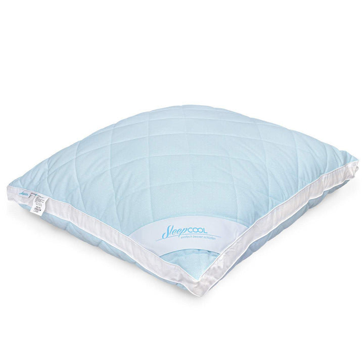 Temperaturregulierendes Kopfkissen 80x80cm COOL.CLOUD – Klimaregulierendes Kissen - Weniger Schwitze