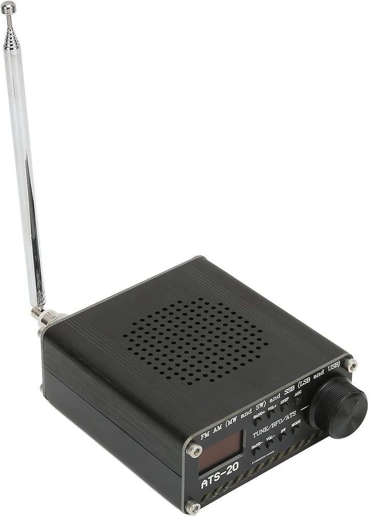 AM FM Kurzwellenradio, MW SW SSB Allband-Funkempfänger Batteriebetriebenes Tragbares Reiseradio für